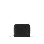 Louis Vuitton Zippy Coin Purse Black - Louis Vuitton Wallet or Card Holder front view