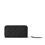 Louis Vuitton Zippy Wallet Black Monogram - Louis Vuitton Wallet or Card Holder interior detail