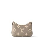 Louis Vuitton Boulogne Gray Monogram - Monogram Signature interior detail