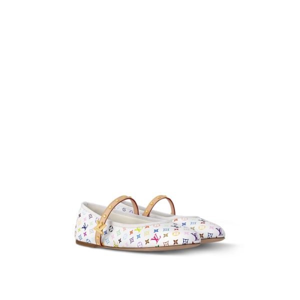 LV X Tm Romy Flat Ballerina 1AGVFM product photo 1