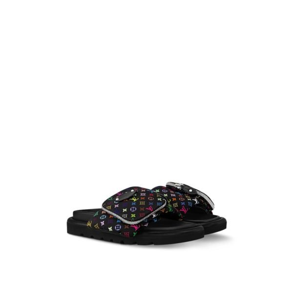 LV x TM Pool Pillow Flat Comfort Mule