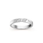 Toujours Signature Etoiles Wedding Band, 3 MM VCARP5YV00 product photo 3