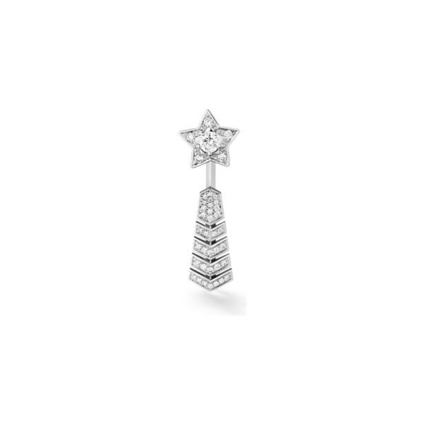 Comete Chevron single earring