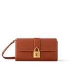 Louis Vuitton Wallet On Chain Low Key Brown Monogram - Monogram Signature front view