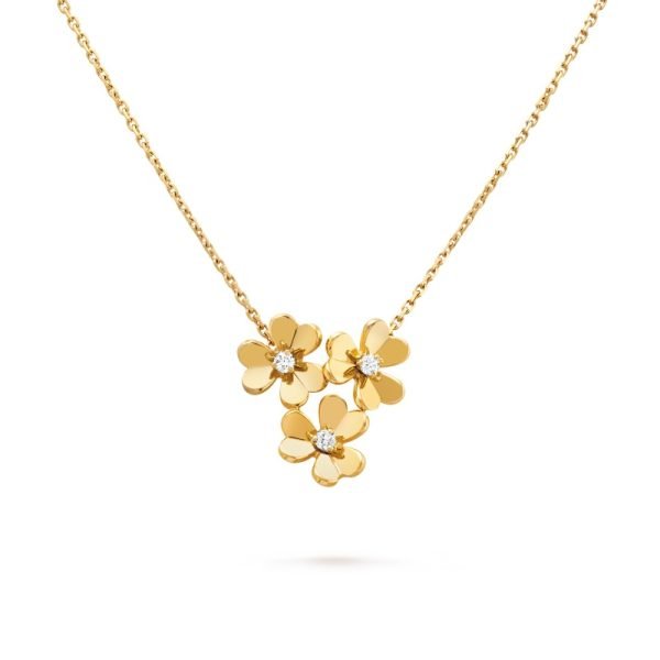 Frivole pendant, 3 flowers, mini model