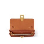 Louis Vuitton Wallet On Chain Low Key Brown Monogram - Monogram Signature back view