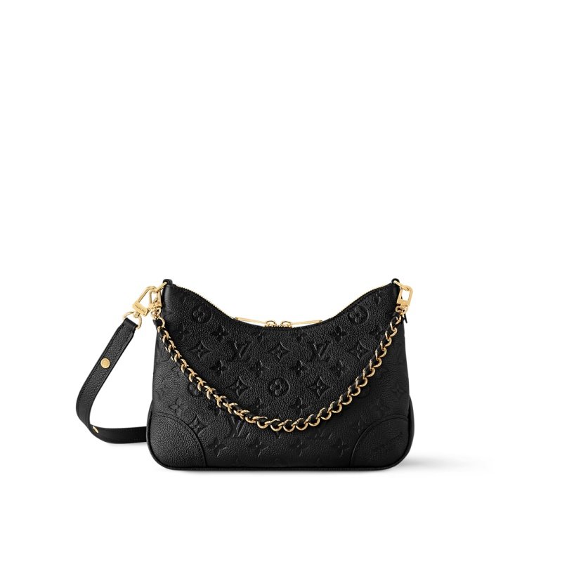 Louis Vuitton Boulogne Black Monogram - Monogram Signature front view