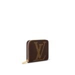 Louis Vuitton Zippy Coin Purse Red Monogram - Louis Vuitton Wallet or Card Holder side view