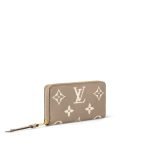 Louis Vuitton Zippy Wallet Gray Monogram - Louis Vuitton Wallet or Card Holder side view
