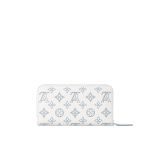 Louis Vuitton Zippy Wallet White Monogram - Louis Vuitton Wallet or Card Holder side view