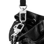 Louis Vuitton Noé Trunk PM Black Monogram - LV Icons hardware detail