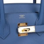 Hermes Birkin 30 Bleu Brighton Epsom Gold Hardware 47657 product photo 7