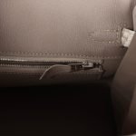 Hermes Birkin 25 Himalaya Niloticus Crocodile Palladium Hardware 106021 product photo 8