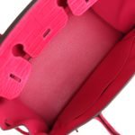 Hermes Birkin 30 Framboise Matte Alligator Togo Touch Palladium Hardware 139851 product photo 7