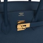 Hermes Birkin 35 Bleu De Prusse Togo Gold Hardware 106790 product photo 5