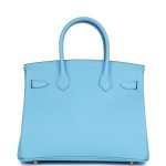 Hermes Birkin 30 Celeste Epsom Gold Hardware 106198 product photo 4