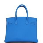 Hermes Birkin 30 Bleu Hydra Togo Gold Hardware 106223 product photo 4