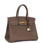 Hermes Birkin 30 Etoupe Epsom Gold Hardware 106648 product photo 2