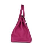 Hermes Birkin 35 Rose Pourpre Togo Palladium Hardware 106728 product photo 3