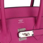 Hermes Birkin 35 Rose Pourpre Togo Palladium Hardware 106728 product photo 6