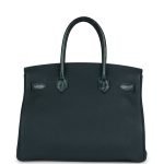 Hermes Birkin 30 Vert Cypress Togo And Matte Alligator Touch Gold Hardware 151791 product photo 4