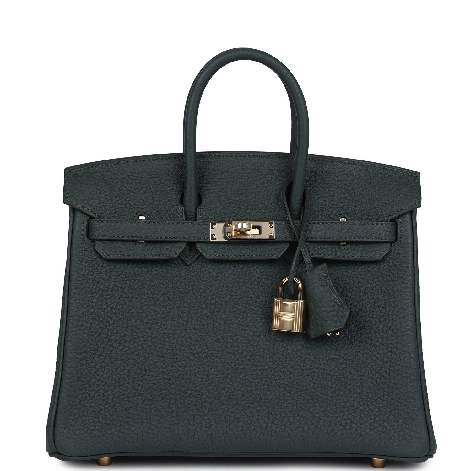 Hermes Birkin 25 Vert Mangrove Togo Permabrass Hardware 151781 product photo 1