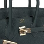 Hermes Birkin 25 Vert Mangrove Togo Permabrass Hardware 151781 product photo 6