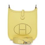 Hermes Evelyne Tpm Limoncello Clemence Palladium Hardware 75273 product photo 1