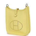 Hermes Evelyne Tpm Limoncello Clemence Palladium Hardware 75273 product photo 3