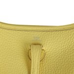 Hermes Evelyne Tpm Limoncello Clemence Palladium Hardware 75273 product photo 7