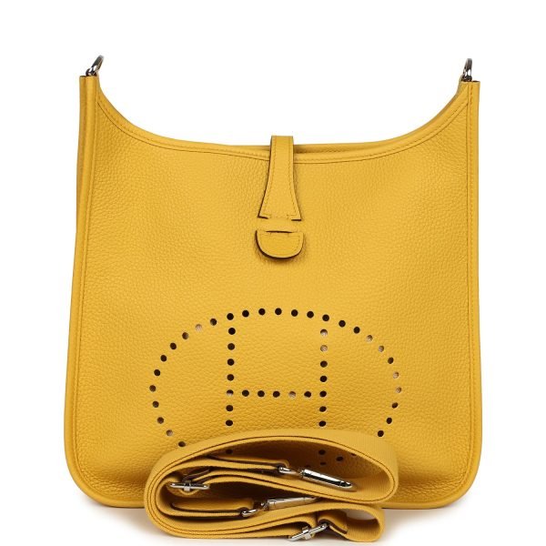 Hermes Evelyne Iii PM Sun Clemence Palladium Hardware 75274 product photo 1