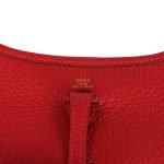 Hermes Evelyne Tpm Vermillion Clemence Gold Hardware 75330 product photo 7