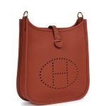 Hermes Evelyne Tpm Cuivre Clemence Gold Hardware 75476 product photo 2