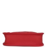 Hermes Evelyne Tpm Vermillion Clemence Palladium Hardware 75392 product photo 6