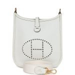 Hermes Evelyne Tpm New White Clemence Gold Hardware 75271 product photo 1