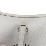 Hermes Evelyne Tpm New White Clemence Gold Hardware 75271 product photo 6