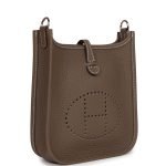 Hermes Evelyne Tpm Etoupe Clemence Palladium Hardware 75520 product photo 2