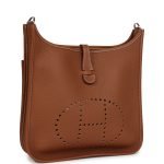 Hermes Evelyne Iii PM Gold Clemence Palladium Hardware 75481 product photo 2