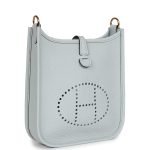 Hermes Evelyne Tpm Bleu Pale Clemence Gold Hardware 75398 product photo 2
