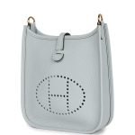 Hermes Evelyne Tpm Bleu Pale Clemence Gold Hardware 75398 product photo 3