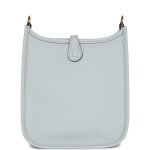 Hermes Evelyne Tpm Bleu Pale Clemence Gold Hardware 75398 product photo 5