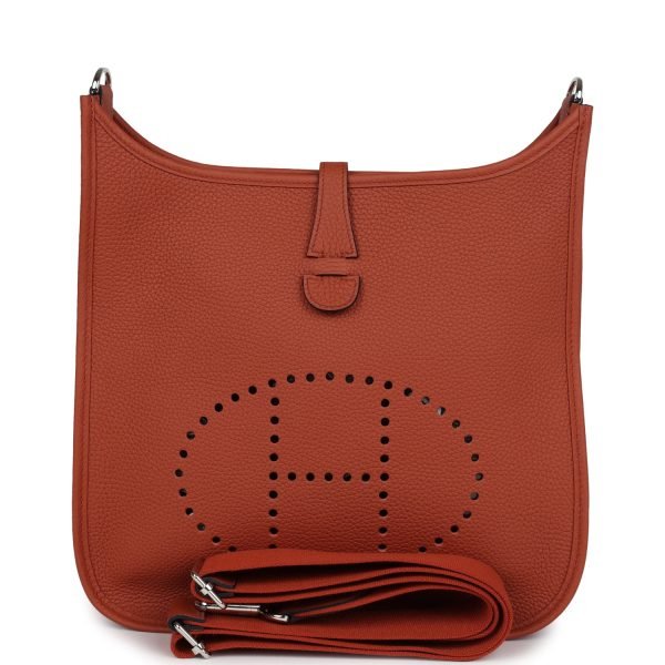 Hermes Evelyne Iii PM Cuivre Clemence Palladium Hardware 75478 product photo 1