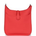 Hermes Evelyne Iii PM Rose Texas Clemence Palladium Hardware 75329 product photo 5