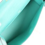 Hermes Kelly Pochette Vert Verone Ostrich Gold Hardware 71354 product photo 8