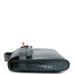 Hermes Kelly Cut Colvert Shiny Porosus Crocodile Gold Hardware 71318 product photo 5