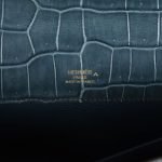 Hermes Kelly Cut Colvert Shiny Porosus Crocodile Gold Hardware 71318 product photo 7