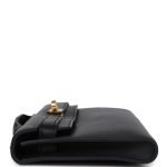 Hermes Kelly Cut Black Swift Gold Hardware 72706 product photo 5