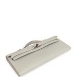 Hermes Kelly Cut Gris Perle Swift Palladium Hardware 72238 product photo 5