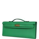 Hermes Kelly Cut Bambou Swift Gold Hardware 71356 product photo 3