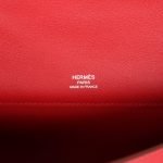 Hermes Kelly Cut Rouge Casaque Swift Palladium Hardware 70379 product photo 7